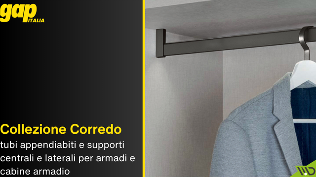 collezione corredo tubi appendiabiti gap italia